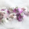 Suojim Ornament Caps 350 Pcs Gold & Silver Christmas Ball Caps with Removable Metal Hangers(Gold) view 4