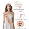 37th Birthday Decorations for Women,32PCS 37th Birthday Party Decorations,Including Backdrop, Crown, Sash, banner, Hanging Swirl,balloons,Cake Topper,Paper Fans and Anniversary Card view 2