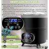 8L Commercial Yogurt Maker, Electric Fermentation Machine for Yogurt, Fermented Milk & Sweet Rice Wine, Adjustable Thermostat 25-80C, Easy to Use, White view 4