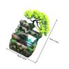 Antique Tabletop Water Fountain Decor for Home Resin Green view 2