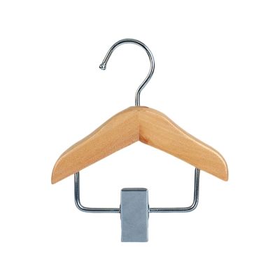 5pcs Clothes Hangers Solid Wooden Organizer Hook for Jeans Pants Dress Underwears Laundry Room Wardrobe Hooks(Log)