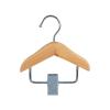 5pcs Clothes Hangers Solid Wooden Organizer Hook for Jeans Pants Dress Underwears Laundry Room Wardrobe Hooks(Log) view 1
