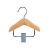 5pcs Clothes Hangers Solid Wooden Organizer Hook for Jeans Pants Dress Underwears Laundry Room Wardrobe Hooks(Log) view 4