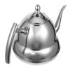 Cabilock Stainless Steel Tea Kettle with Strainer Filter Induction Compatible Stovetop Teapot for Home Kitchen Drainer Kettle for Brewing and Pouring Tea Easily view 1