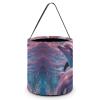 FekiLoot Dolphins Art Halloween Trick Or Treat Bags, Halloween Goodie Basket with Handles, Candy Tote Bags with Drawstring for Party Present, Treat Bags Candies, Biscuits, Cards view 1