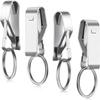 FIXED UP FINDS for 4 Pcs Metal Belt Key Clips Key Holder Clip Keychain for Home Office Supplies view 1