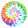 Christmas Tree Skirt Tie-Dye Christmas Xmas Winter Tree Skirts 48" Inch for Holiday Party Indoor Outdoor Ornaments Decorations view 1