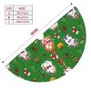Christmas Tree Skirt Christmas Cat Christmas Xmas Winter Tree Skirts 36" Inch for Holiday Party Indoor Outdoor Ornaments Decorations view 4