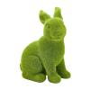 Act Iron Cool Stuff to Put on Shelves Easter Bunny Decorative Ornament Garden Decoration Artificial Green Moss Rabbit Sculpture Party Gifts Baking Table and Home Room Decor Aesthetic(B) view 1