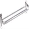 Stainless Steel Double Towel Rail with Hooks - Wall Mounted Towel Holder for Kitchen and Bathroom(50cm) view 1