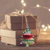 Happy Birthday Beautiful Wooden Christmas Tree Shape Decorative Ornaments - 6-Piece Set - Can be Used to Decorate Christmas Trees, fireplaces, Doors, and Windows view 4