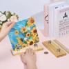 PH PandaHall 2pcs Wood Glass Display Stands Easel Adjustable Glass Art Display Decorative Plate Easel Wood Base Holder for Ceramic Tiles Plaques Photos Home Collectibles Trade Show, 7.8x2.7 Inch view 3