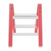 GUIAFUHYE Step Ladder 2 Step Folding Step Stool Step Ladder with Wide Anti-Slip Pedal Step Stool Foldable for Adults Lightweight, Portable Steel Use for Home and Office (17.72 * 19.29 in) view 1