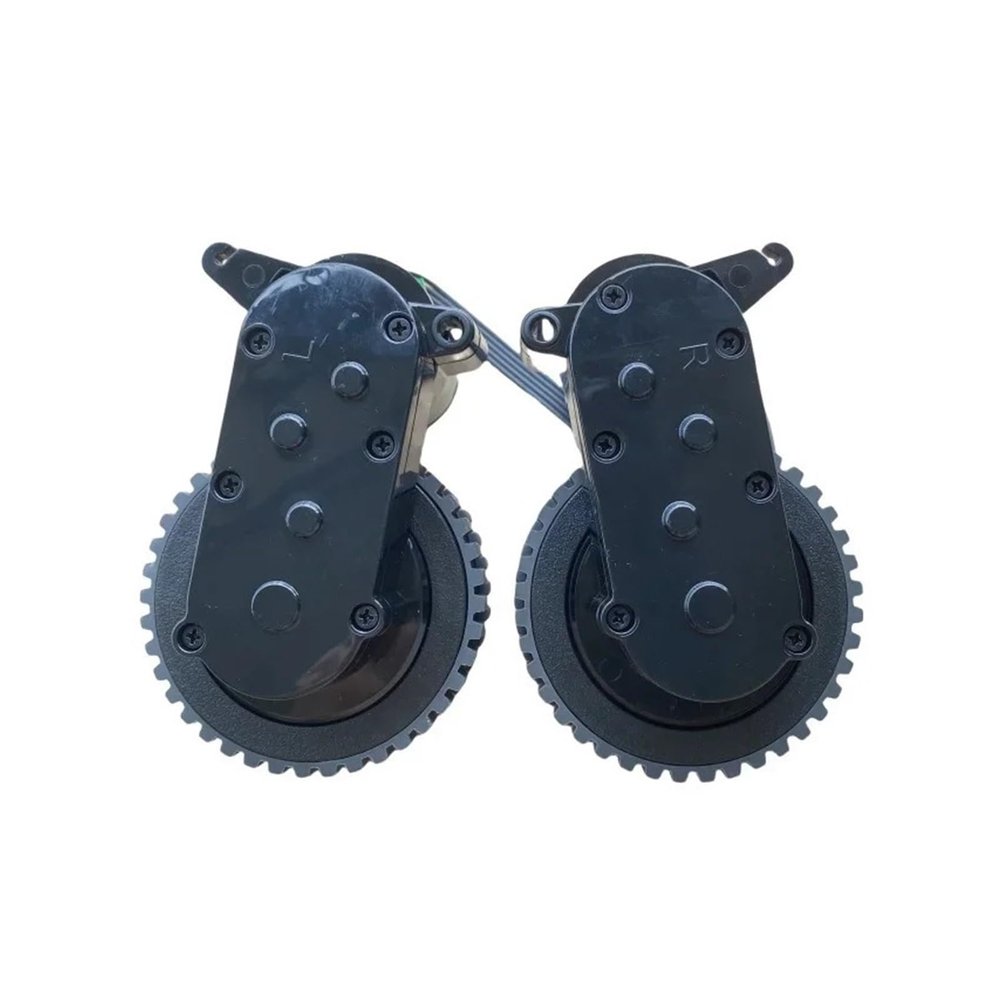 RANJIAO Assembly Traveling Wheel Motor,Compatible for Kyvol D3 / D6 / E20 / E31 Vacuum Cleaner Parts(L+R Wheel)
