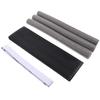 HIAKDOFT Weighted Door Draft Stopper for Bottom of Door for Patio Bedroom Noise and Air Blocker Practical Weatherstrip Draft Excluder view 1