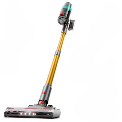 KIKETECH Vacuum Cleaner Self-Standing Touch Screen with LED Headlights Hard Floor & Pet Hair, Multi-Accessories & Long Runtime v16-1105