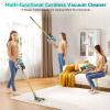 KIKETECH Vacuum Cleaner Self-Standing Touch Screen with LED Headlights Hard Floor & Pet Hair, Multi-Accessories & Long Runtime v16-1105 view 3
