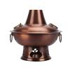 SHSWUD Mongolian Hot Pot BPA-Free Charcoal Hotpot Chinese Traditional Hot Pot Copper Features Cookware for Family Meals(40cm) view 1