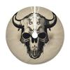 Runner Bull Skull Print Christmas Tree Skirts,Festive Xmas Decor for Indoor Outdoor,Christmas Tree Mat view 1