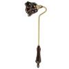 HOMOCONO Vintage Candle Snuffer in Brown Zinc Alloy for Deep Jar Wax view 1
