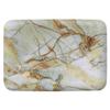 SOLUSTRE Melamine Jewelry Tray with Marble Texture Multifunctional Desk and Food Serving Plate Fashionable Design for Home Storage Tea Serving Fruit Snack Display Suitable for Hotels and view 1