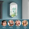 Liimsefy Arched Medicine Cabinet Mirror 20" x 32", Recessed & Surface Mount view 3