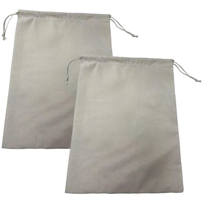 Vestamore 2 Reusable Linen Bread Storage Bags 11.8 X 15.7 In With Drawstring Closure, Perfect For Homemade Breads
