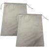 Vestamore 2 Reusable Linen Bread Storage Bags 11.8 X 15.7 In With Drawstring Closure, Perfect For Homemade Breads view 1