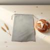 Vestamore 2 Reusable Linen Bread Storage Bags 11.8 X 15.7 In With Drawstring Closure, Perfect For Homemade Breads view 2