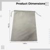 Vestamore 2 Reusable Linen Bread Storage Bags 11.8 X 15.7 In With Drawstring Closure, Perfect For Homemade Breads view 3
