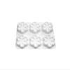 3-Pack Silicone Mold Set, 6-Cavity Flower Daisy Shapes for Baking Fondant Chocolate Mousse Cake Decorating Supplies view 3