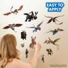 How to Train Your Dragon Wall Decals - Set of 13 Removable Vinyl Stickers for Kids Bedroom Playroom Bathroom - Peel and Stick Room Dcor view 3