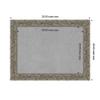 Amanti Art Silver Framed Magnetic Board, 33x25, Traditional Office Decor view 2