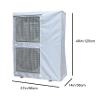 Air Conditioner Covers for Outside, Mesh AC Unit Cover for Outside, Central Air Conditioner Outdoor, 600D Oxford Fabric(37x14x49in/96x36x125cm) view 2