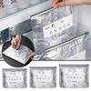 10PC Reusable Aluminum Foil Sealable Storage Bags,2026 New Resealable Vacuum Zipper Pouches for Food,Heat Resistant & Leakproof,Stand Up Foil Sealable Bags w Label Zip Lock for Vegetable Fruit Meat view 2