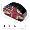 FekiLoot USA Uk Flag Remote Control Holder, PU Leather Remote Control Organizer Box Stationery Remote Control Box Desk Storage Organizer for DVDs,Glasses,Pens,Media Players view 2