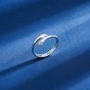 For Friends- You are my favorite bitch Hug Ring,S925 Sterling Silver Hug Rings for Women Adjustable Hugging Hands Open Ring,Best Birthday Gift Christmas Gift view 2