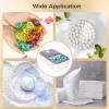 Vestamore Laundry Powder Container, Large Capacity Pod Holder with Measuring Cup and Slide Lid view 4