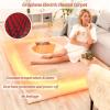 Portable Heated Floor Mat, Instant Under Rug Space Heater, Heated Foot Warmers with Adjustable Temperature & Timer, GrapheneElectric Carpet for Yoga(B,180 * 200cm) view 4