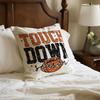 CosxHabitat Glitter Football Pillow Covers 18x18, Football Lover Coach Fan Player Gifts, Touch Down Season Decorative Throw Pillow Covers for Bedroom Home Sports Room Kids Boys Room view 4