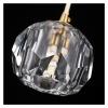 Modern Led Crystal Pendant Light Ceiling Lamp Adjustable Kitchen Island Bedroom Nordic Aisle Decor Corridor Hanging Fixture,luminaire view 2