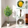 5FT Artificial Trees Indoor, Faux Tree, Artificial Planter, Artificial Fake Tree Flower Potted, Thanksgiving Christmas, Artificial Plants for Home Office Wedding Party Gifts Indoor Outdoor Decor view 3