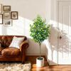 5FT Artificial Trees Indoor, Faux Tree, Artificial Planter, Artificial Fake Tree Flower Potted, Thanksgiving Christmas, Artificial Plants for Home Office Wedding Party Gifts Indoor Outdoor Decor view 4