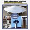 Adjustable Chimney Caps, Stainless Steel Stove Chimney Topper, Fireplace Chimney Caps 7in/7.5in/7.9in/8.3in/8.7in for Roof Stove Exhaust Rain Hat Flue Cap Weather Resistant Design(7in/180mm) view 3