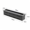 UYCVT Decorative Fireplace Atomizing Electric Fireplace Recessed Realistic Flame Ultra Thin Water Vapor with Touch/Remote Control ?-3XL view 2