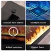 UYCVT Decorative Fireplace Atomizing Electric Fireplace Recessed Realistic Flame Ultra Thin Water Vapor with Touch/Remote Control ?-3XL view 3