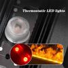 UYCVT Decorative Fireplace Atomizing Electric Fireplace Recessed Realistic Flame Ultra Thin Water Vapor with Touch/Remote Control ?-3XL view 4