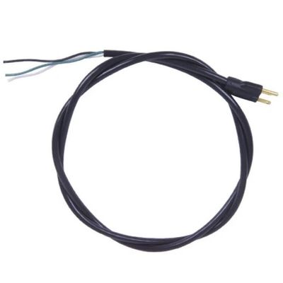 For 6ft Power Cord w/ 3 Prong Wire Connector Grounded 16AWG 3 Conductor AC