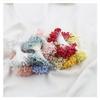 5PCS Artificial Match Plastic Flower Accessories can be Used for Clothing,Bags,Hats,Decorative Gowns,Artificial Flower Accessories.(Orange Yellow) view 4