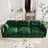 107'' Chenille Modular Sectional Sofa, Ultra-Soft Comfort Memory Foam Cloud Couch with Pillows, Sectional Couches for Living Room view 1